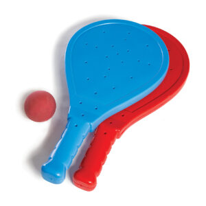 Paletas con pelota de goma