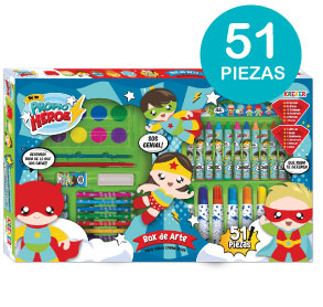 Set de arte propio héroe