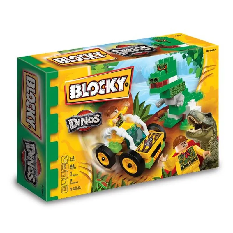 Blocky Dino 65 piezas