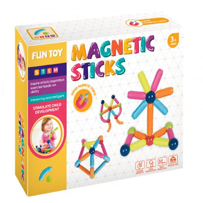 Magnetic sticks 28 piezas