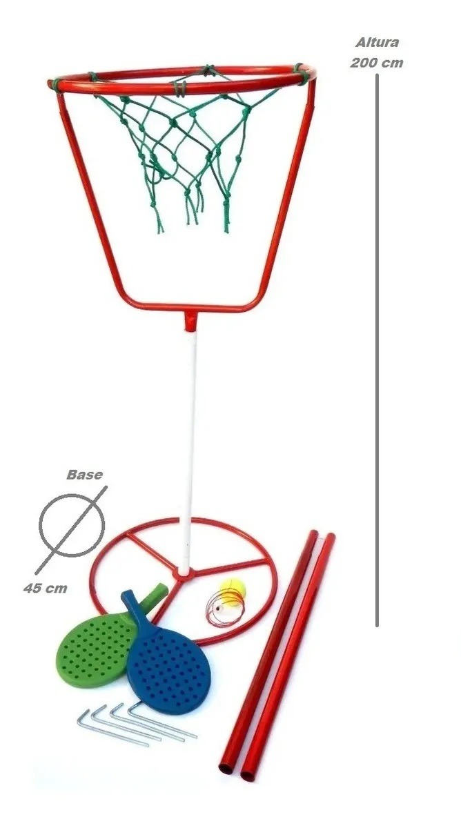 Tenis orbital y basquet 2 en 1