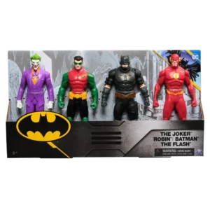 Pack x4 figuras de acción Batman