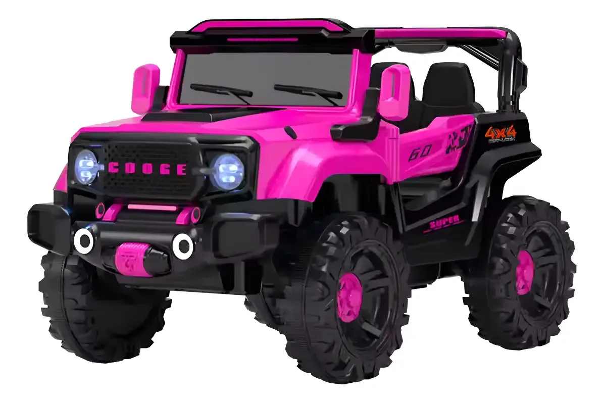 Jeep a batería Fucsia