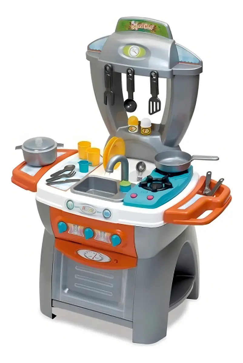 Cocina maxi chef plateada